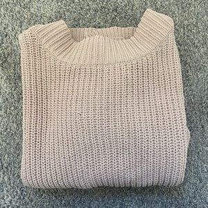 Aerie Tan Sweater (oversized)
